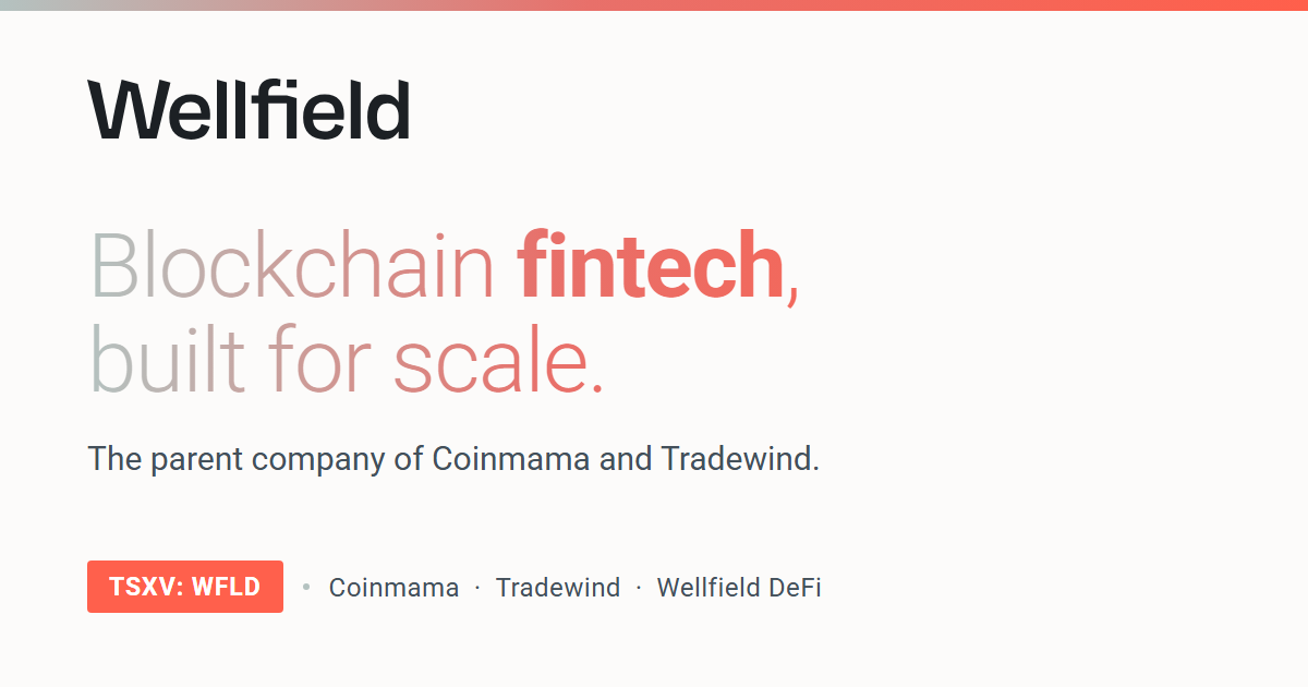 Wellfield Technologies, Inc. website preview